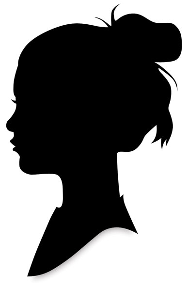 Black Silhouette Paper, Pkg of 25 Sheets