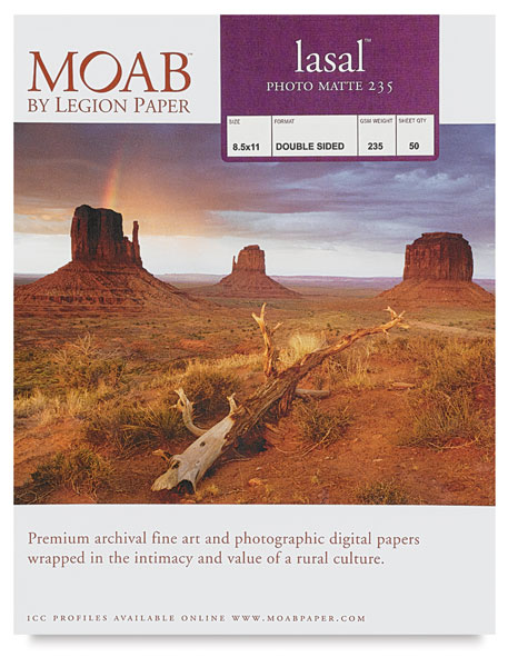 Lasal Photo Matte, 8&frac12;" &times; 11"
