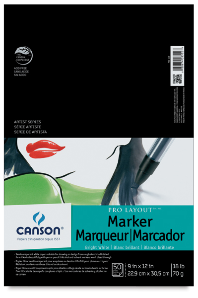Marker Paper, 50-Sheet Pad