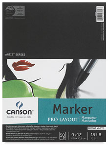 Marker Paper, 50-Sheet Pad Marker Paper, 50-Sheet Pad