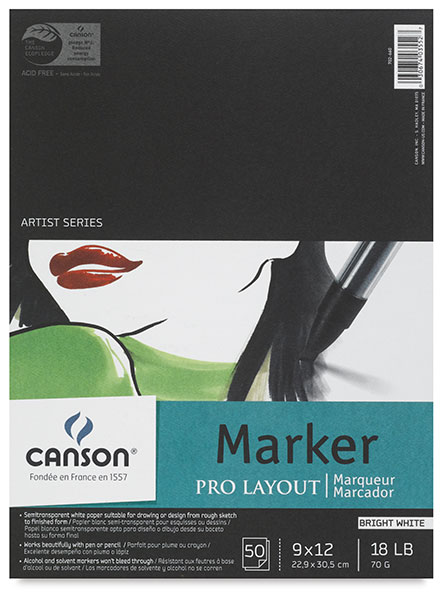Marker Paper, 50-Sheet Pad