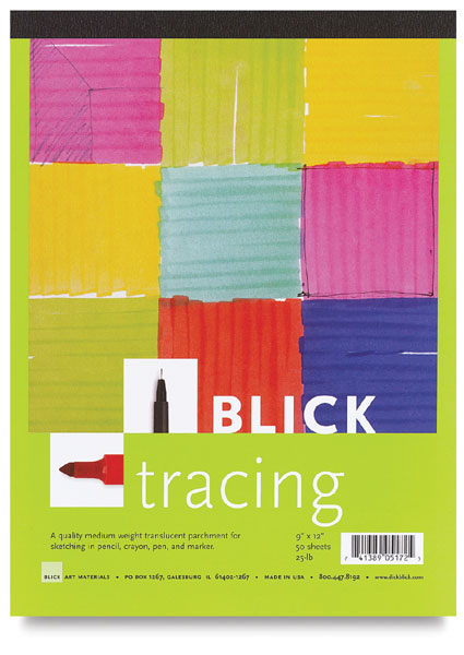 Tracing Paper, 50 Sheet Pad