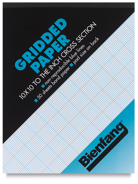 Gridded Paper, 10 &times; 10 Grid