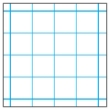 Gridded Paper, 4 &times; 4 Grid