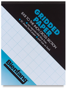 Gridded Paper, 8 &times; 8 Grid