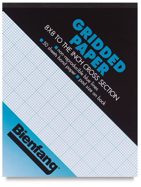 Gridded Paper, 8 &times; 8 Grid
