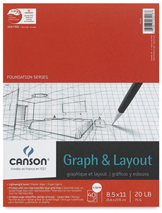 Graph Pad, 4" &times; 4" Grid