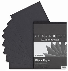 Black, 30-Sheet Pad