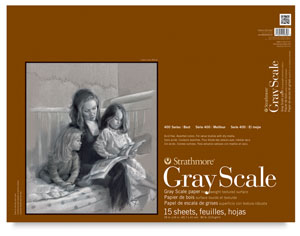 Gray Scale Pad, 15 Sheets 18" &times; 24"