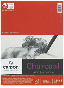 Charcoal Pad, 24 Sheets