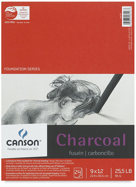 Charcoal Pad, 24 Sheets