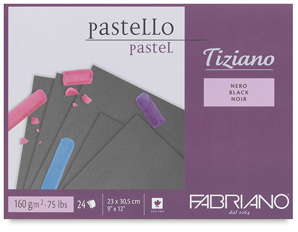 Tiziano Paper Pad, Black
