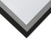 Top to Bottom: Speckled White, Portrait Gray, Portrait Black