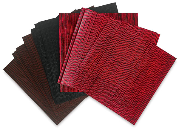 Lacquer Wood Origami Paper, Pkg of 20
