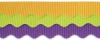 Sunset Gold, Lime Green, and Deep Purple