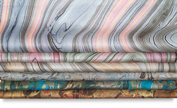 Thai Marbled Mulberry Papers