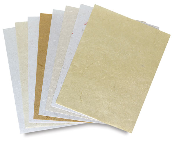Neutral Silks Assortment, 24 sheets