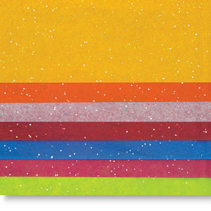 Glitter Kolorfast Tissue