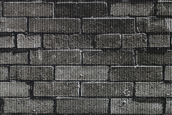 Corrugated Paper Roll, Brown Brick