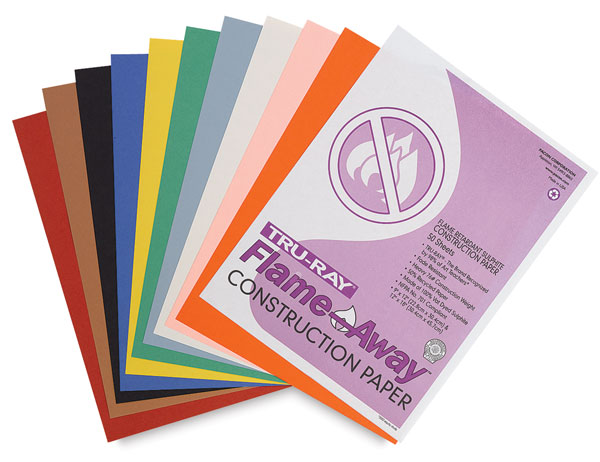 Flame-Away Construction Paper