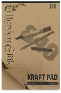 Kraft Paper Pad, 12" &times; 18"