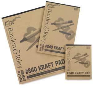 #840 Kraft Paper Pads