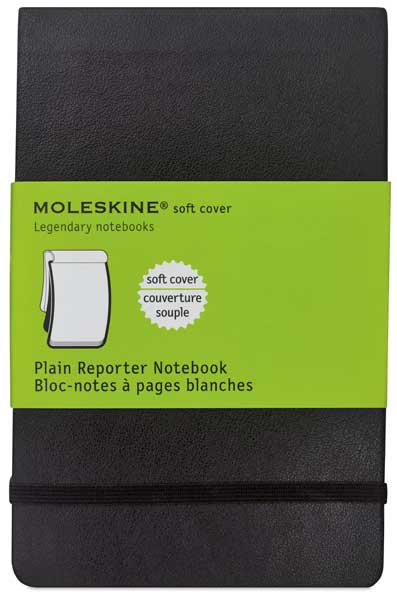 Plain Reporter Soft Cover Notebook