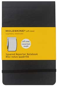 Squared Reporter Soft Cover Notebook