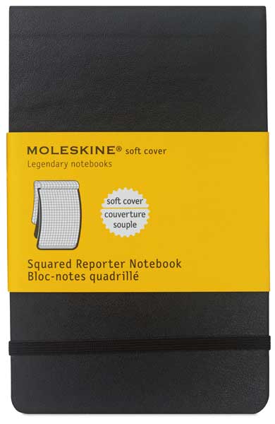 Squared Reporter Soft Cover Notebook