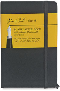 Blank Sketchbook, 96 Sheets 3½" × 5½" Portrait