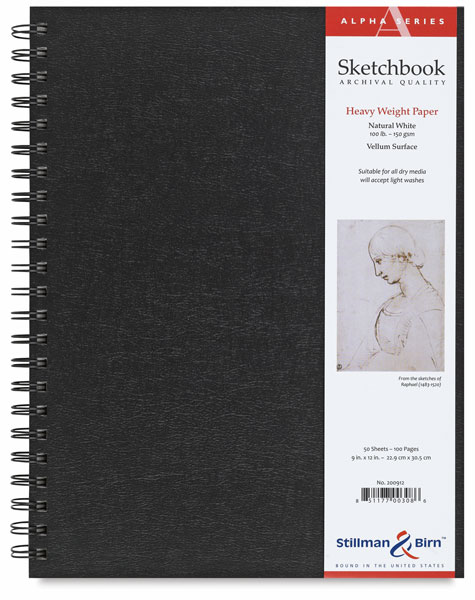 Alpha Series Sketchbook, Wirebound