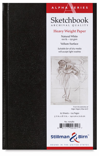 Alpha Series Sketchbook, Hardbound