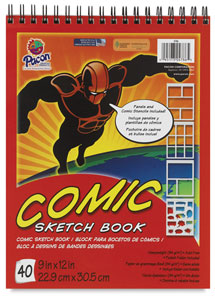 Comic Sketch Book, 40 sheets