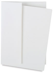 100% Recycled Fiber Card and Envelope Smooth, Bright White