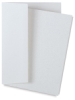 30% Recycled Fiber Card and Envelope Textured, White