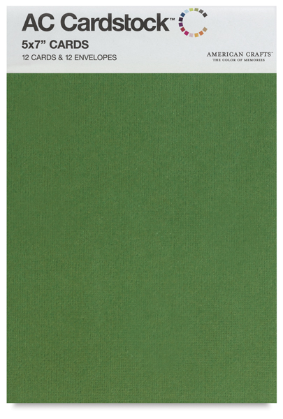 Blank Cards and Envelopes, Evergreen