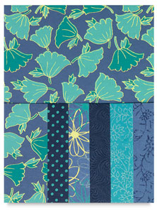 Blue and Turquoise