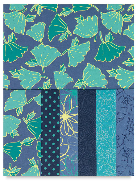 Blue and Turquoise