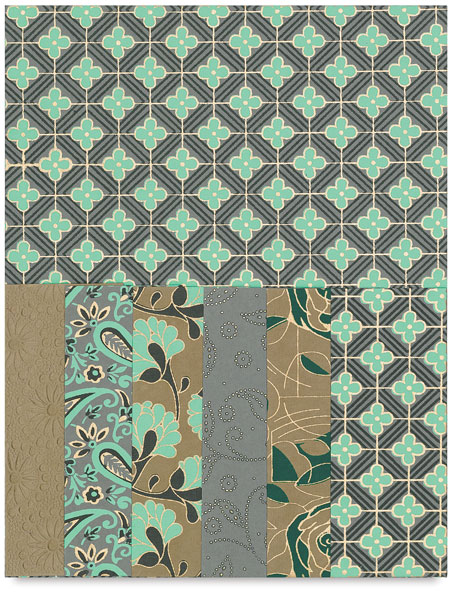 Olive and Teal