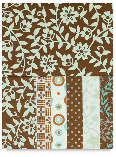 Cocoa and Teal
