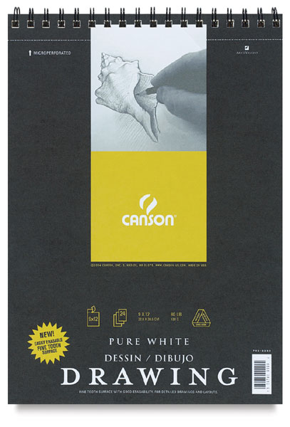 Pure White Drawing Pad