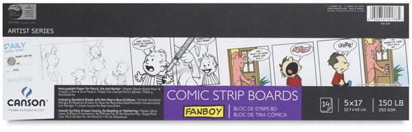 Comic Strip Boards, 14 sheets