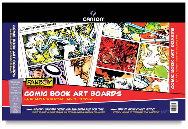 Comic Book Art Boards, 24 sheets