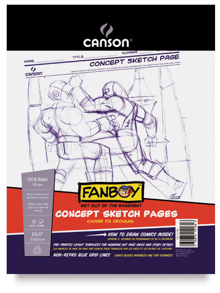 Concept Sketch Pages, 10 sheets