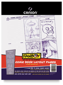 Comic Book Layout Pages, 35 sheets