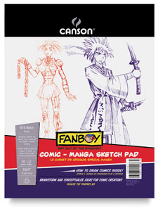 Comic-Manga Sketch Pad, 50 sheets