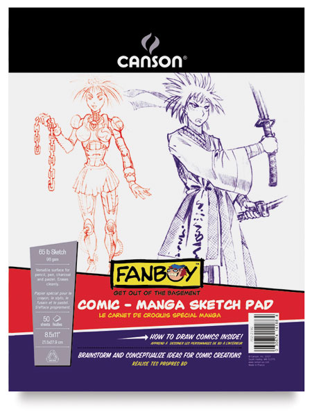Comic-Manga Sketch Pad, 50 sheets
