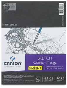 Comic-Manga Sketch Book, 80 sheets