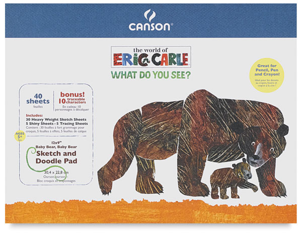 Baby Bear, Baby Bear Activity Pad, 9" &times; 12"