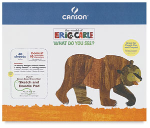 Brown Bear, Brown Bear Activity Pad, 17" &times; 14"